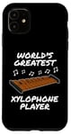 Coque pour iPhone 11 Le plus grand joueur de xylophone au monde, xylophoniste