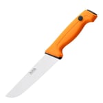 EKA - Pro slaktekniv m/bredt blad 18 cm oransje