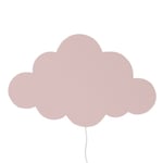 Ferm Living Cloud vägglampa rosa