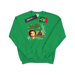 Elf Herr North Pole Sweatshirt L Irländsk Grön Irish Green L