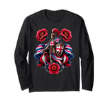 England Knight & Horse St George's Day George Dragon Outfit Long Sleeve T-Shirt