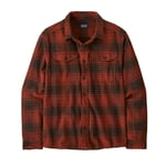 Patagonia Fjord Flannel Shirt M'scascade: burnished red S