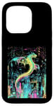 Coque pour iPhone 15 Pro Cyberpunk Dragon Design Fantasy Art et Sci-Fi Fans Unique