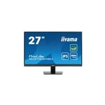 Ecran IIYAMA 27' Noir dalle IPS LED Ultra mince 16:9 1920x1080 3ms 250 cd/m² 100Hz 1xHDMI 1xDP 2xUSB HUB (3.2) HP 2x2W VESA 100x100