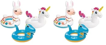 Intex - 59221NP - Bouée Tête Animal 3-6 Ans (Lot de 2)