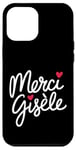 Coque pour iPhone 12 Pro Max Merci Gisèle Pour Gisèle Symbole De Force Et Courage