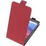 Bag For Archos Core 50 Flipstyle Phone Case Protection Cover Flip Case Red