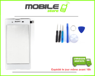 VITRE TACTILE pour SONY XPERIA E3 et D2202 D2203 D2206 D2243 Blanc + OUTIL