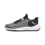 PUMA Femme Fusion Crush Sport WMNS Golf Shoe, Black-Mint, 36 EU