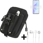 big Holster for Oppo A57s + earphones pouch sleeve belt bag cover case Outdoor P
