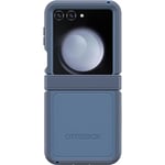 OtterBox Galaxy Z Flip5 Defender Series XT Case - Baby Blue Jeans (Blue), screenless, Rugged Hinge Protection, Lanyard Attachment, PowerShare and Wireless Charging Compatible