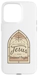 iPhone 15 Pro Max I Love Jesus and Crossword Puzzles Lover Christian Case