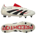 adidas Predator Elite Sg Champagne - Vit/svart/pure Ruby - Soft Ground (Sg), storlek 48