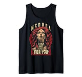 Valentine's Day Medusa Woman I Only Have Eyes For You Heart Tank Top