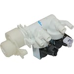 Double électrovanne C00111096 pour Lave linge BAUKNECHT, ESSENTIEL B, HOTPOINT ARISTON, INDESIT, SCHOLTES, WHIRLPOOL , LAVE LINGE HUBLOT ENCASTRABLE