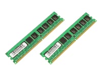 Coreparts - Ddr2 - Sats - 4 Gb: 2 X 2 Gb - Dimm 240-Pin - 667 Mhz / Pc2-5300 - Ej Buffrad - Ecc