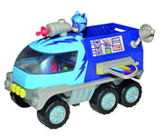 Simba PJ Masks Mond Rover/avec Figurine Catboy/avec lumière et Son/avec Fonction de tir/avec Figurine d'action / 27 cm de Haut, pour Les Enfants à partir de 3 Ans