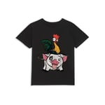 Official Disney Moana Hei Hei and Pua Kids' T-Shirt