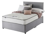 Silentnight Middleton Kingsize Memory Divan Bed - Grey King Size