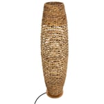 Lampadaire en métal et bois naturel h 118 cm - Atmosphera