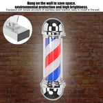 (British Standard 220v)High Quality PC Barber Shop Pole Light Super BLW