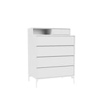 Montana - Keep Chest Of Drawers - New White / Snow Legs - Skjenker - designer_peter_j_lassen - Hvit - Tre