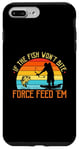 Coque pour iPhone 7 Plus/8 Plus Bowfishing Force Feed Them, pêcheur, arc et flèche