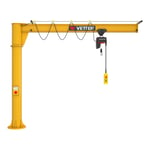 VETTER Krantechnik Grue pivotante sur colonne Vetter PRIMUS Système d'ancrage composite Palan électrique à chaîne 500kg, 4,5m