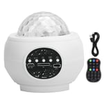 Projector Star Sky Lamp Multi-Color Usb Led Speaker Music Player Night Lig For