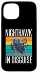 Coque pour iPhone 15 Nighthawk en déguisement chouette