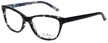 Vera Bradley Designer Eyeglasses Emerson in Blue Bayou 53mm Custom Left & Rig