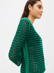 See By Chloé Crochet Knit Jumper, Lively Pine