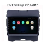 SADGE GPS Navi Navigation DVD Playe - pour Ford Edge 2013-2017 9 Pouces à écran Double Din avec Bluetooth stéréo Radio Musique Appareil de Navigation WiFi 4G