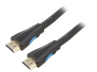 Cable HDMI 2.0 prise male des deux cotes 1.5m - Noir