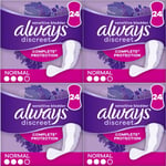 Always Discreet Sensitive Bladder Incontinence Womens Panty Liners Normal 96 PK