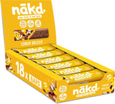 Nakd Lemon Drizzle Natural Fruit & Nut Bars - Vegan - Healthy Snack - Gluten - x