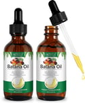 2 Pack Batana Oil for Hair Growth, 60ml Batana Oil Organic, Strengthening and Thickening Hair, Repair Damaged Hair, Nourishes Scalp, Natural Raw Batana Hair Oil for Women and Men…