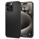 Spigen Thin Fit Case Compatible with iPhone 15 Pro Max - Black