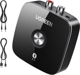 UGREEN Bluetooth Audio Adapter HIFI Receiver to Phono RCA Jack and 3.5mm Stereo