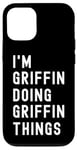 Coque pour iPhone 12/12 Pro Je Suis Griffin Qui Fait Des Choses à Griffin