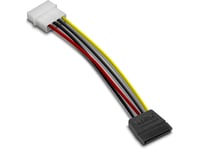 Speedlink Sl-170501-Bk, 0,15 M, Molex (4-Pin), Sata 15-Pin, Honkoppling, Multifärg, Rak