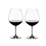 Riedel - Vinum Pinot Noir (Burgundy), 2-Pack 70 cl - Vinglas - Transparent