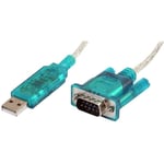 USB 2.0 til seriel RS232 adapter - 0.8 m