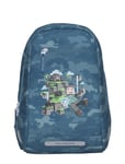 Beckmann Of Norway Gym/Hiking Backpack, Jungle Game Blå