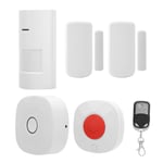 Security Infrared Alarm Door Magnetic Sensor Door Bell With Remote Control GFL