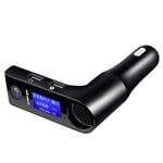 Bluetooth FM transmitter car MP3 Cigarette Lighter Socket USB charger Huawei