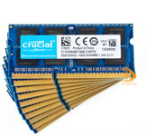 Crucial 10x 8GB 2Rx8 PC3L-12800S DDR3-1600Mhz SODIMM Laptop Memory RAM 204Pin ##