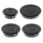 Cooker Gas Hob Burner & Flame Cap Fits TRICITY BENDIX Cooker Small Medium Large