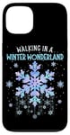 iPhone 13 Walking In A Winter Wonderland Tie Dye Snowflake Christmas Case