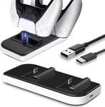 Dualsense Playstation 5 Station Double Usb Support De Charge Rapide Pour Sony Dualsense Ps5 Contrôleur Sans Fil